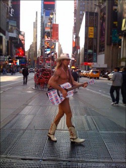 Le Naked Man de New-York