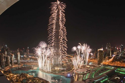 Nouvel an à Dubai