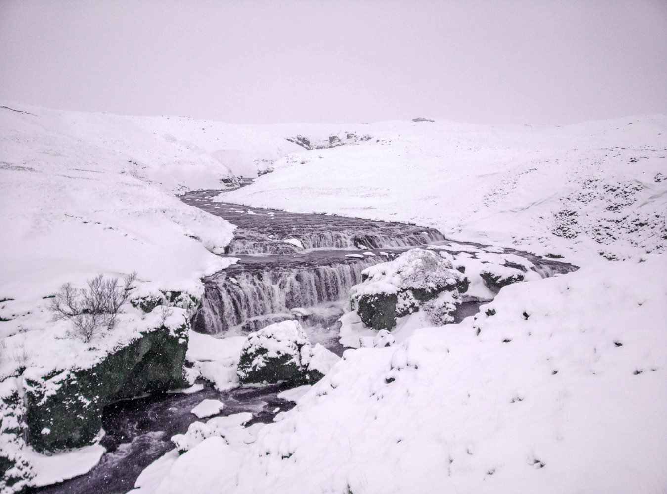 skogafoss petite cascade