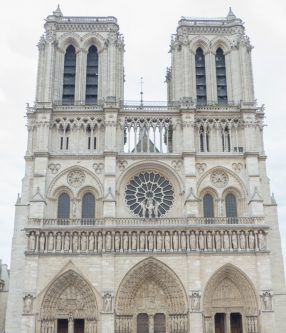 Notre-Dame-de-Paris vue de face