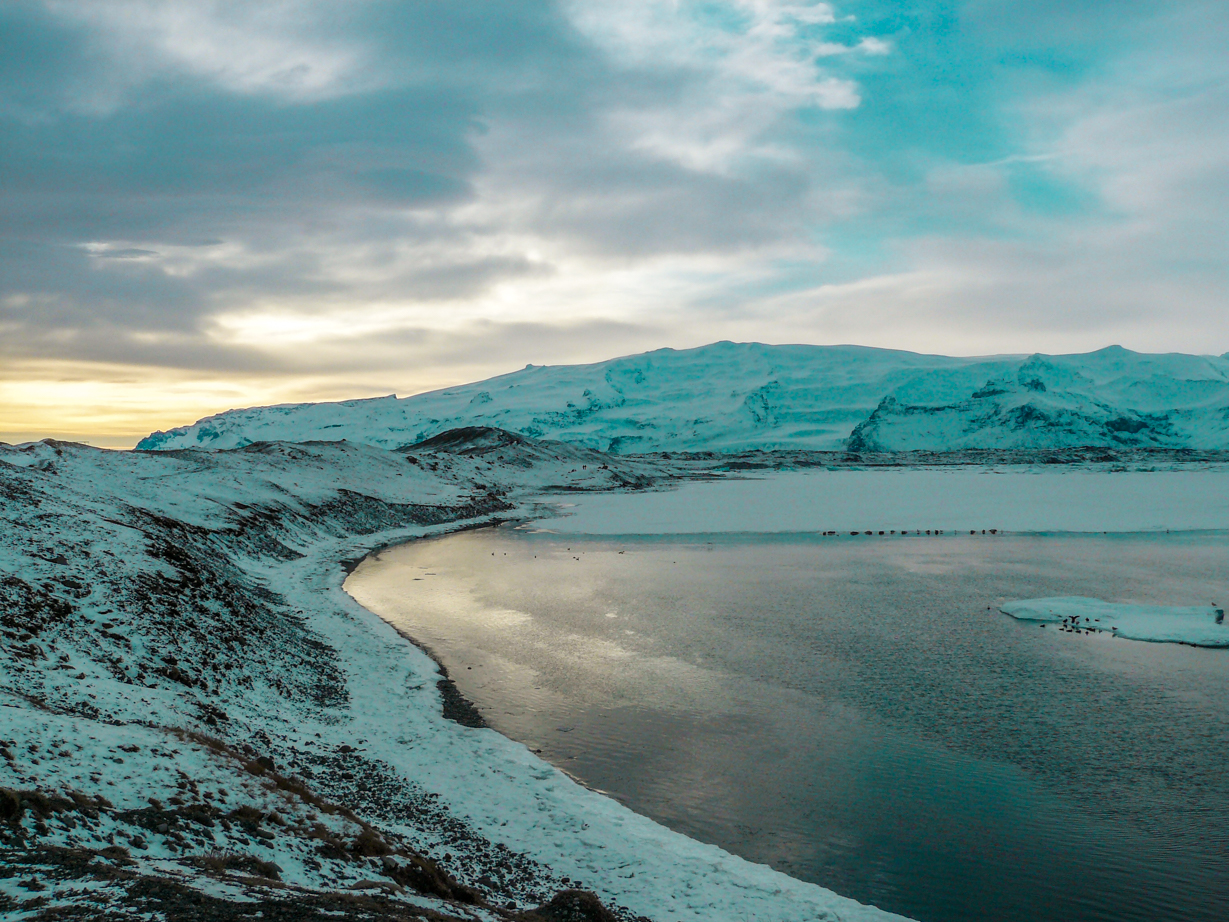 Vue de Jokulsarlon