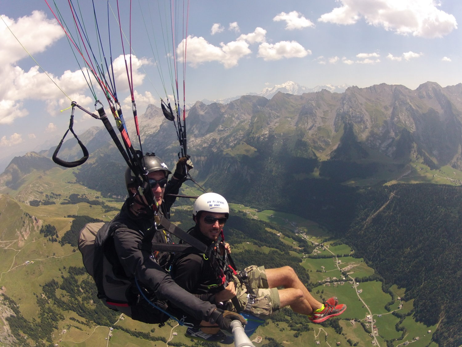 Baptême de parapente au Grand-Bornand