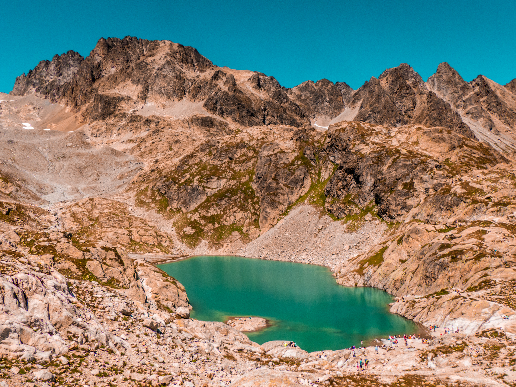 lac blanc de chamonix