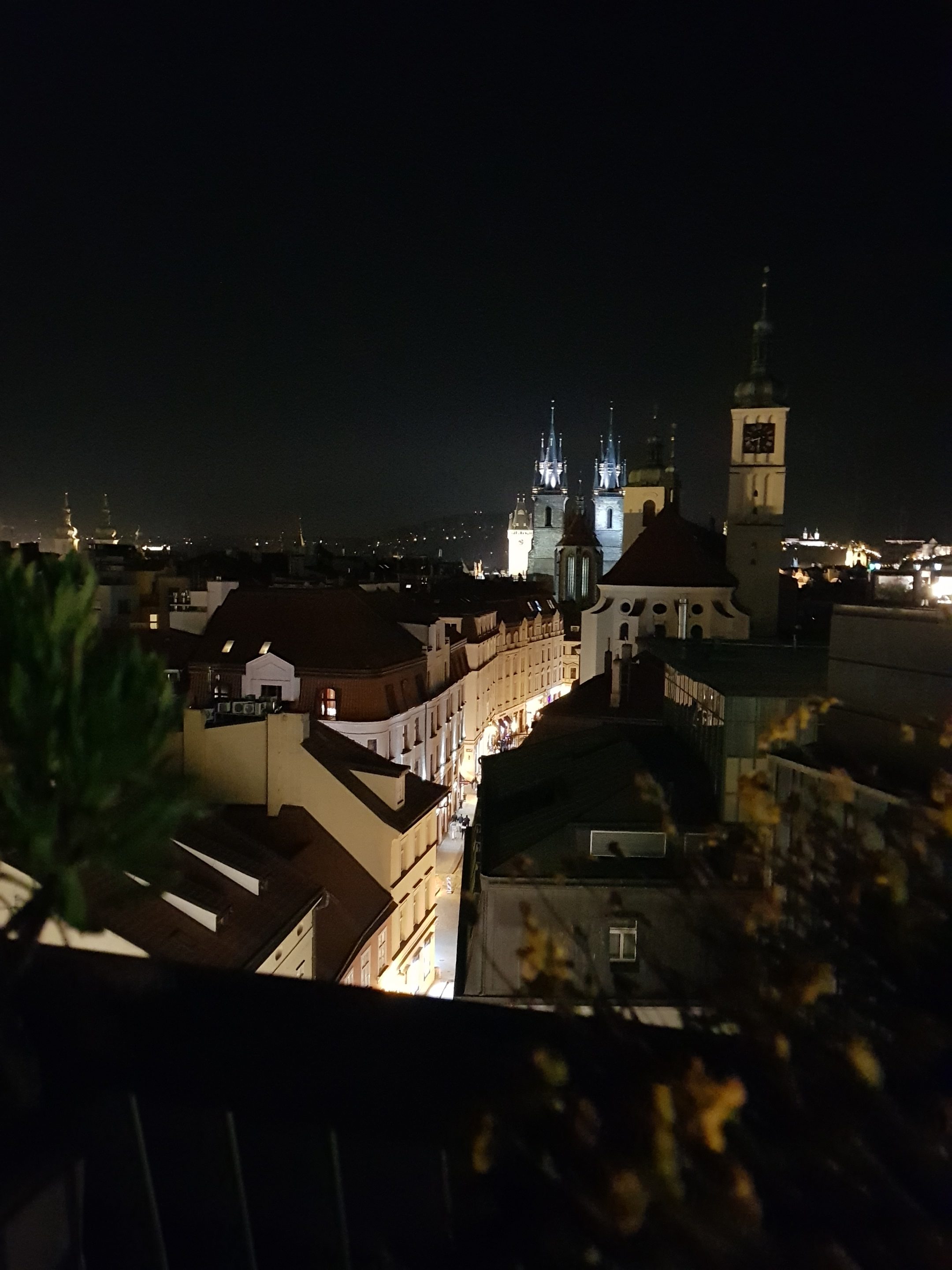 Vue du rootftop du T-Anker