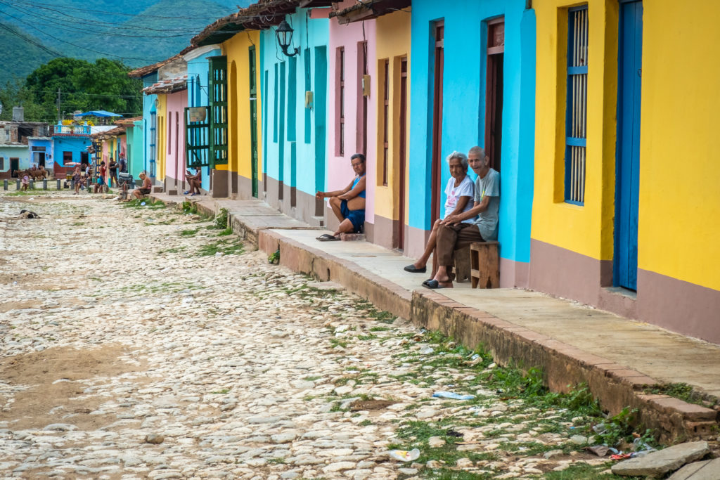 Les ruelles de Trinidad de Cuba