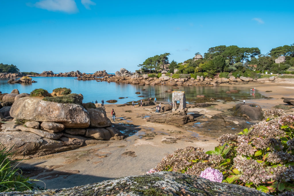 Plage de Saint Guirec