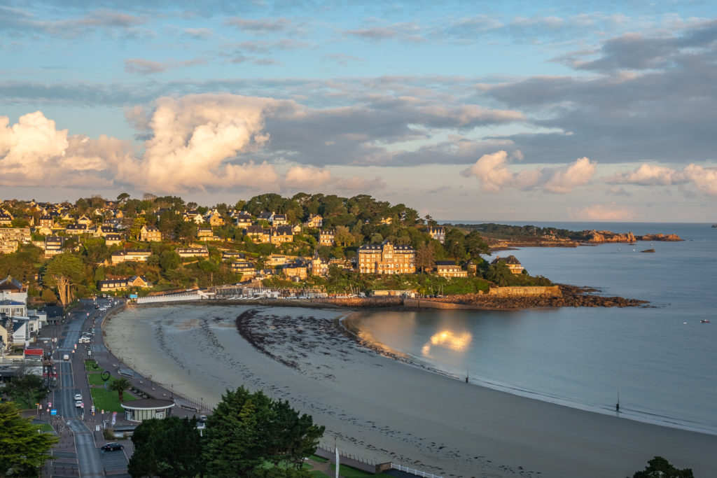 Vue plage Trestraou